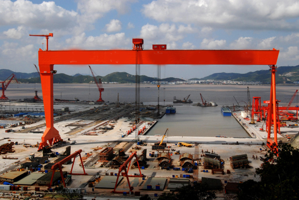 造船龍門起重機